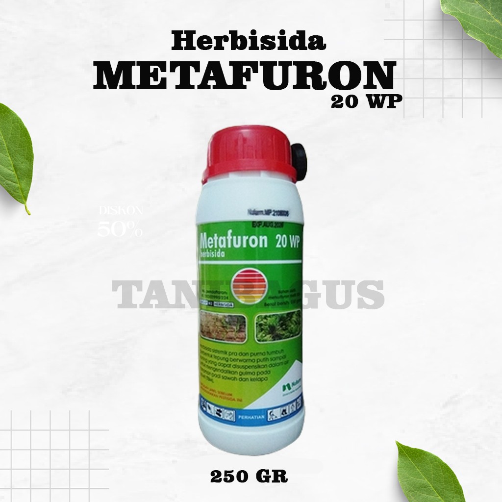 Metafuron 20 WP Racun Rumput daun Pakis - 250gr