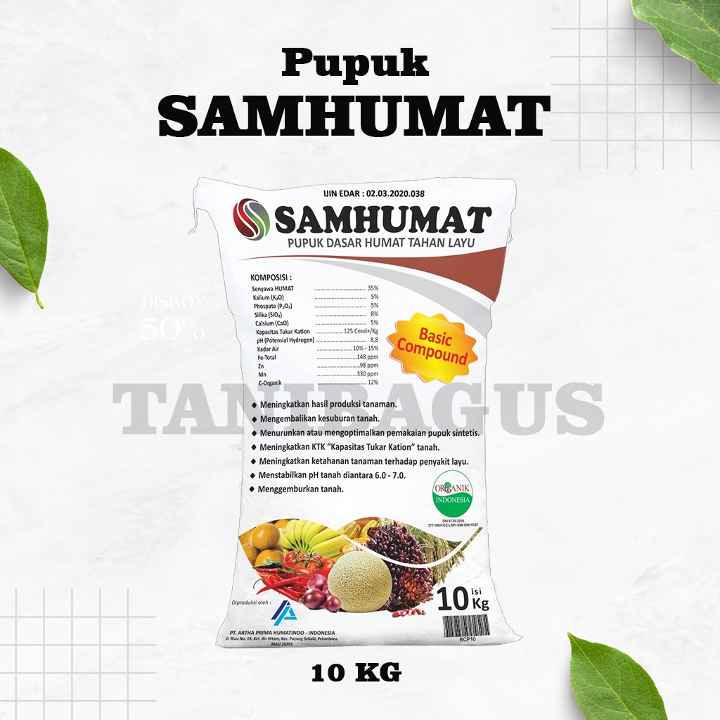 PUPUK SAMHUMAT - 10 KG
