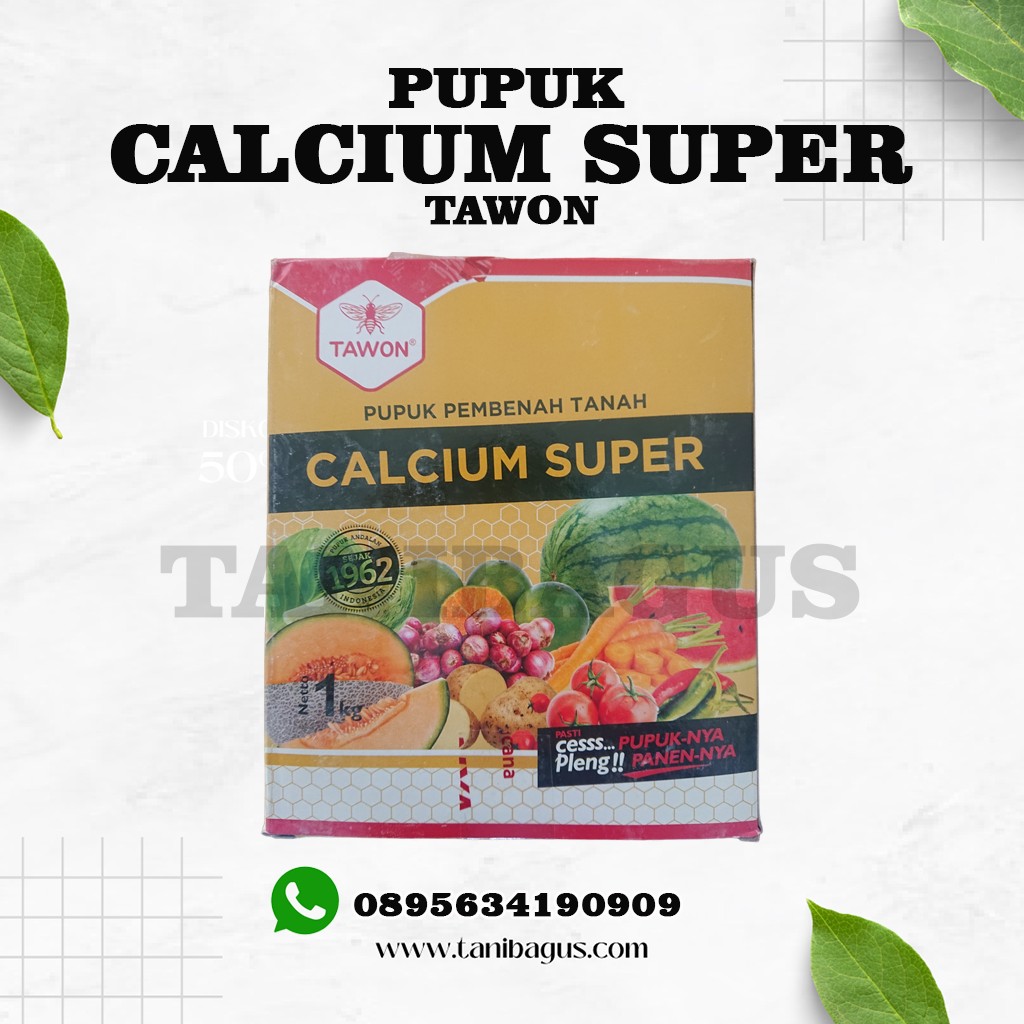 PUPUK TAWON CALCIUM SUPER - 1 KG